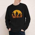 Baseball Tee Sunset Silhouette Players Men Women Kids Youth Long Sleeve Tee Baseball Tee Sunset Silhouette Players Men Women Kids Youth Long Sleeve Tee