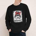 Bleached Memaw Life Soccer Messy Bun Baseball Game Day Youth Long Sleeve Tee Bleached Memaw Life Soccer Messy Bun Baseball Game Day Youth Long Sleeve Tee