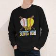 Bonus Mom Of Both Half Baseball Softball Ice Cream Drip Youth Long Sleeve Tee Bonus Mom Of Both Half Baseball Softball Ice Cream Drip Youth Long Sleeve Tee