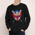 Boricua Puerto Rico Baseball Coqui Frog Pava Hat Fan Youth Long Sleeve Tee Boricua Puerto Rico Baseball Coqui Frog Pava Hat Fan Youth Long Sleeve Tee