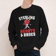 Boys Baseball Valentines Shirt Sterling Hearts Baseball Youth Long Sleeve Tee Boys Baseball Valentines Shirt Sterling Hearts Baseball Youth Long Sleeve Tee