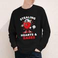 Boys Valentines Baseball Drip Icecream Stealing Hearts Kids Youth Long Sleeve Tee Boys Valentines Baseball Drip Icecream Stealing Hearts Kids Youth Long Sleeve Tee