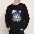 Bruh 67 Baseball Drip Boys Kids Six Seven Meme 6-7 Dripping Youth Long Sleeve Tee