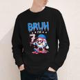 Bruh I'm 7 Baseball Ice Cream Drip It's My 7th Birthday Youth Long Sleeve Tee Bruh I'm 7 Baseball Ice Cream Drip It's My 7th Birthday Youth Long Sleeve Tee