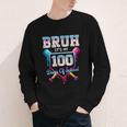 Bruh It's My 100 Days Of School Baseball Ice Cream Drip Boys Youth Long Sleeve Tee Bruh It's My 100 Days Of School Baseball Ice Cream Drip Boys Youth Long Sleeve Tee