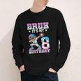 Bruh It's My 8th Birthday Baseball Ice Cream Drip 8 Year Old Youth Long Sleeve Tee Bruh It's My 8th Birthday Baseball Ice Cream Drip 8 Year Old Youth Long Sleeve Tee