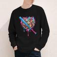 Camo Baseball Heart Drip Valentine Baseball Icecream Boys Youth Long Sleeve Tee Camo Baseball Heart Drip Valentine Baseball Icecream Boys Youth Long Sleeve Tee