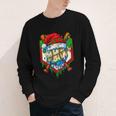 Christmas Baseball Ice Cream Drip Santa Baseball Player Kids Youth Long Sleeve Tee Christmas Baseball Ice Cream Drip Santa Baseball Player Kids Youth Long Sleeve Tee
