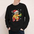 Christmas Gingerbread Man Baseball Player Catcher Youth Long Sleeve Tee Christmas Gingerbread Man Baseball Player Catcher Youth Long Sleeve Tee