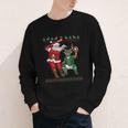 Christmas Santa Baseball Ugly Sweater Youth Long Sleeve Tee Christmas Santa Baseball Ugly Sweater Youth Long Sleeve Tee