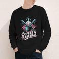Coffee And Baseball Baseball Player Youth Long Sleeve Tee Coffee And Baseball Baseball Player Youth Long Sleeve Tee