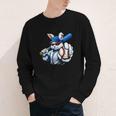 Cool Rabbit Baseball Easter Men Boy Toddler Kid Youth Long Sleeve Tee