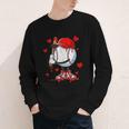 Cute Dripping Baseball Lover Valentines Day Boys Kids Youth Long Sleeve Tee Cute Dripping Baseball Lover Valentines Day Boys Kids Youth Long Sleeve Tee