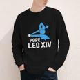 Da Pope Leo XIV Baseball Youth Long Sleeve Tee Da Pope Leo XIV Baseball Youth Long Sleeve Tee