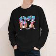 Dabbing Baseball Ice Cream Drip Number 67 Birthday Party Youth Long Sleeve Tee Dabbing Baseball Ice Cream Drip Number 67 Birthday Party Youth Long Sleeve Tee
