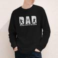 Dad Baseball The Man The Myth The Legend Daddy Father's Day Youth Long Sleeve Tee