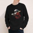 Dominican Republic Santa Christmas Baseball Beisbol Youth Long Sleeve Tee