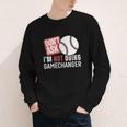 Don't Ask I'm Not Doing Gamechanger Sarcastic Baseball Quote Youth Long Sleeve Tee
