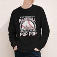 My Favorite Baseball Player Calls Me Pop Pop Youth Long Sleeve Tee My Favorite Baseball Player Calls Me Pop Pop Youth Long Sleeve Tee