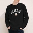 Game Day Baseball Player And Fan Graphic Youth Long Sleeve Tee
