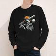 Halloween Boys Batting Skeleton Baseball Youth Long Sleeve Tee Halloween Boys Batting Skeleton Baseball Youth Long Sleeve Tee