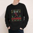 Ho Ho Homerun Xmas Sports Player Baseball Ugly Christmas Youth Long Sleeve Tee