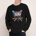 HUGvyn 100 Drippy Days Of School Baseball Ice Cream 100 Days Youth Long Sleeve Tee