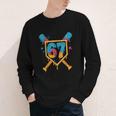 HUGvyn 67 Baseball Ice Cream Drip Six Seven Genz Alpha Slang Youth Long Sleeve Tee