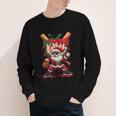 HUGvyn Santa Playing Baseball Ice Cream Drip Christmas Boys Youth Long Sleeve Tee HUGvyn Santa Playing Baseball Ice Cream Drip Christmas Boys Youth Long Sleeve Tee