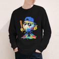 Ice Cream Baseball Drip Spots Sprinkle For Boys Youth Kids Youth Long Sleeve Tee