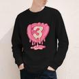 Ice Cream Baseball Glove 3rd Birthday Edition Youth Long Sleeve Tee Ice Cream Baseball Glove 3rd Birthday Edition Youth Long Sleeve Tee