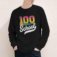 Ice Cream Drip 100 Days Of School Baseball Boys 100th Day Youth Long Sleeve Tee