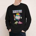 Ice Cream Drip Baseball Bruh Baseball Drip Boy Youth Youth Long Sleeve Tee