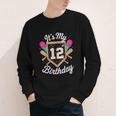 It's My 12th Birthday Baseball Fan Celebration Youth Long Sleeve Tee It's My 12th Birthday Baseball Fan Celebration Youth Long Sleeve Tee