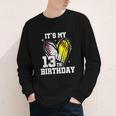 It's My 13th Birthday Baseball Softball Heart 13 Year Old Youth Long Sleeve Tee It's My 13th Birthday Baseball Softball Heart 13 Year Old Youth Long Sleeve Tee