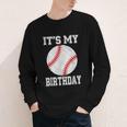 It’s My Birthday Baseball Vintage Style Youth Long Sleeve Tee
