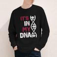 ITS In My DNA Baseball Sport Player Saying Youth Long Sleeve Tee
