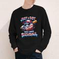 Just A Boy Who Loves Baseball Patriotic Drip For Youth Boys Youth Long Sleeve Tee Just A Boy Who Loves Baseball Patriotic Drip For Youth Boys Youth Long Sleeve Tee