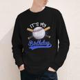 Kids 8th Baseball Birthday Party Boys Sport Fan 8 Years Old Youth Long Sleeve Tee Kids 8th Baseball Birthday Party Boys Sport Fan 8 Years Old Youth Long Sleeve Tee