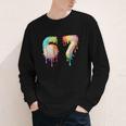 Kids Meme 67 Number Six 6 Seven 7 Ice Cream Drips Baseball Youth Long Sleeve Tee Kids Meme 67 Number Six 6 Seven 7 Ice Cream Drips Baseball Youth Long Sleeve Tee