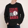 Kids Stealing Hearts Like I Steal Bases Cute Baseball Boys Youth Long Sleeve Tee Kids Stealing Hearts Like I Steal Bases Cute Baseball Boys Youth Long Sleeve Tee
