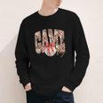 Leopard Checkered Game Day Baseball Coquette Bow Women Girls Youth Long Sleeve Tee Leopard Checkered Game Day Baseball Coquette Bow Women Girls Youth Long Sleeve Tee