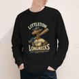 Littleton Longnecks Retro Minor League Baseball Youth Long Sleeve Tee