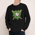 Lucky Shamrock Baseball Gloves Drip St Patrick's Day Boys Youth Long Sleeve Tee Lucky Shamrock Baseball Gloves Drip St Patrick's Day Boys Youth Long Sleeve Tee