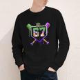Mardi Gras Baseball Carnival Party Ice Cream Drip Boys Youth Long Sleeve Tee Mardi Gras Baseball Carnival Party Ice Cream Drip Boys Youth Long Sleeve Tee