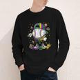 Mardi Gras Ice Cream Drip Baseball Carnival Party Mask Boys Youth Long Sleeve Tee Mardi Gras Ice Cream Drip Baseball Carnival Party Mask Boys Youth Long Sleeve Tee