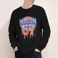 Mason 67 Costume Ice Cream Baseball Drip 6 7 Meme Six Seven Youth Long Sleeve Tee Mason 67 Costume Ice Cream Baseball Drip 6 7 Meme Six Seven Youth Long Sleeve Tee