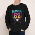 Mason 67 Ice Cream Drip Baseball Ice Cream Drip Youth Long Sleeve Tee