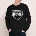 No Place Like Home Baseball Home Plate Youth Long Sleeve Tee No Place Like Home Baseball Home Plate Youth Long Sleeve Tee