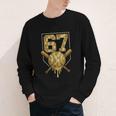 Number 67 Baseball Drip Camo Six Seven Meme Boys Kids Youth Long Sleeve Tee Number 67 Baseball Drip Camo Six Seven Meme Boys Kids Youth Long Sleeve Tee
